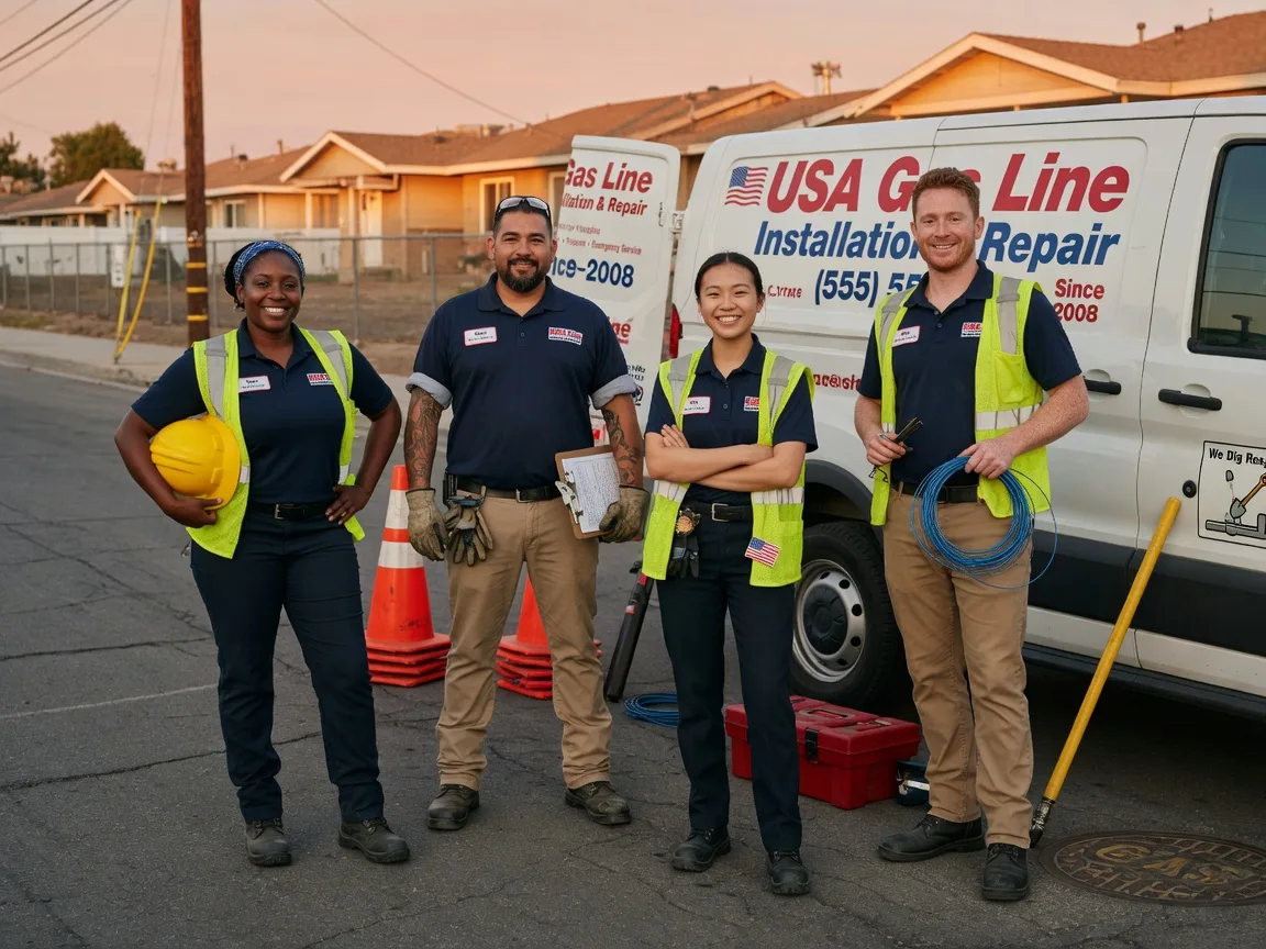Gas Line Installation company in Binford, ND